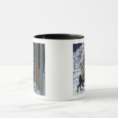 Karl, der Weihnachtsmann von hilft <Carl's Tasse (Zentrum)