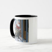 Karl, der Weihnachtsmann von hilft <Carl's Tasse (Vorderseite Links)