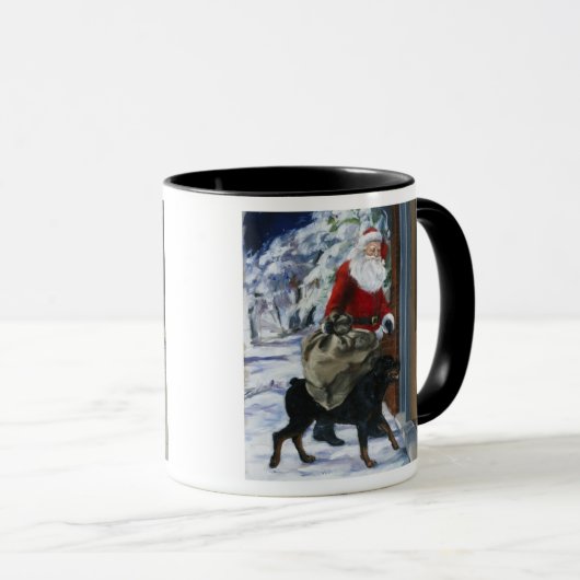Karl, der Weihnachtsmann von hilft <Carl's Tasse (VorderseiteRechts)