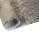 Karl Gustav Carus ein Schwan unter den Schilfen Geschenkpapier (Rolleneckpunkt)