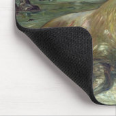 Karl Hagenbeck in seinem Zoo, 1911 Mousepad (Ecke)