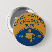 Karl Hayden 1 Knopf Button (Vorne & Hinten)