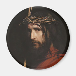 Karl Heinrich Bloch - Christus (Detail) Magnet