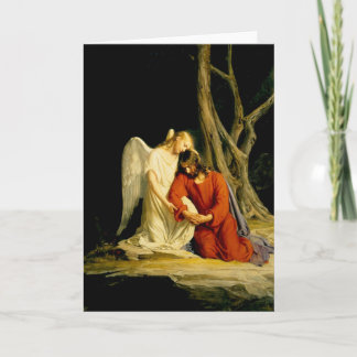 Karl Heinrich Bloch - Gethsemane Feiertagskarte