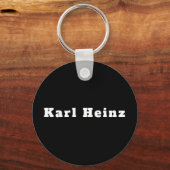 Karl Heinz Schlüsselanhänger (Rückseite)