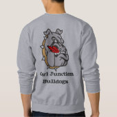 Karl-Kreuzungs-Bulldoggen Sweatshirt (Rückseite)