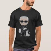 KARL LAGERFELD" T-Shirt (Vorderseite)