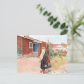 Karl Larsson das Falun Zuhause Postkarte (Stehend Vorderseite)