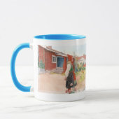 Karl Larsson das Falun Zuhause Tasse (Links)