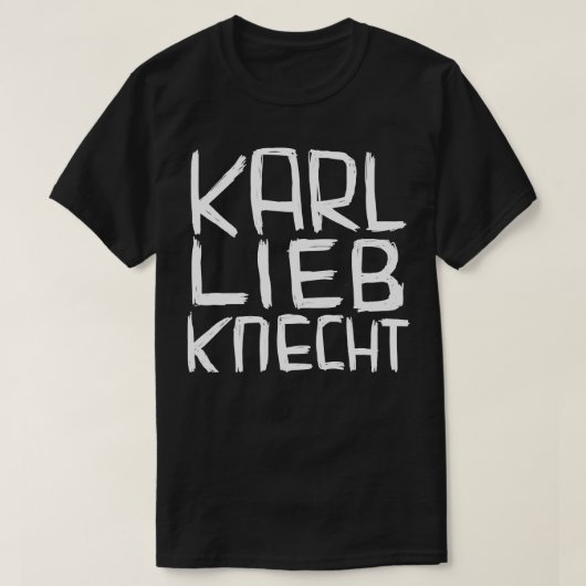 Karl Liebknecht T-Shirt (Design vorne)