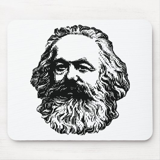 Karl Marx -4jtd4 Mousepad (Vorne)