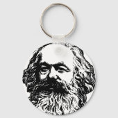 Karl Marx -4jtd4 Schlüsselanhänger (Vorderseite)