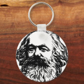 Karl Marx -4jtd4 Schlüsselanhänger (Vorderseite)