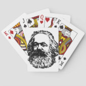Karl Marx -4jtd4 Spielkarten (Rückseite)