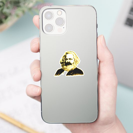 Karl Marx Aufkleber (Telefon)