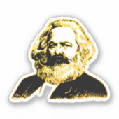 Karl Marx Aufkleber (Vorderseite)
