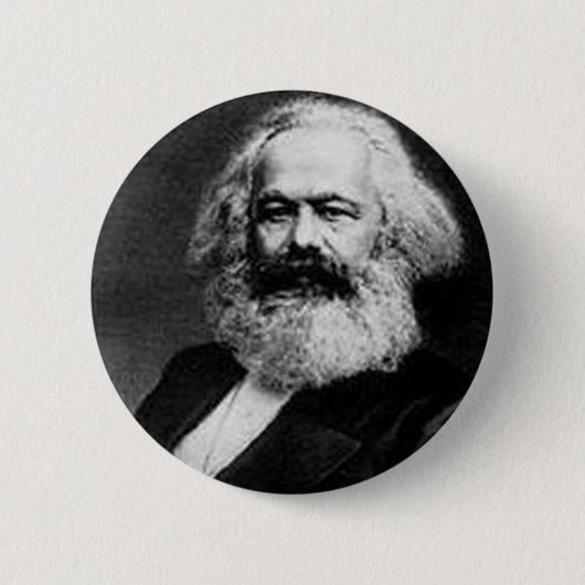 Karl Marx Button (Vorderseite)