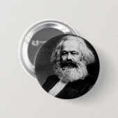 Karl Marx Button (Vorne & Hinten)