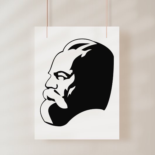 Karl Marx, Communism, Socialism, Soviet Union Fotodruck