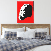Karl Marx, Communism, Socialism, Soviet Union Leinwanddruck (Insitu (Schlafzimmer))