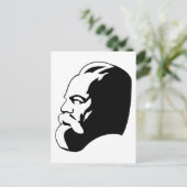 Karl Marx, Communism, Socialism, Soviet Union Postkarte (Stehend Vorderseite)