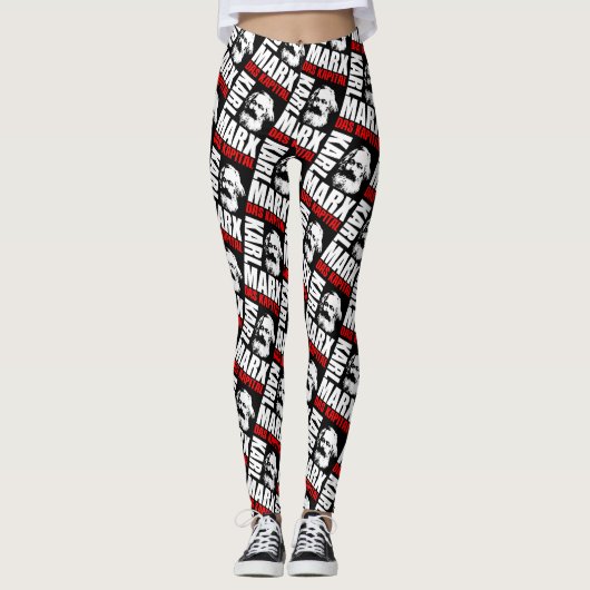 KARL MARX (DAS KAPITAL) LEGGINGS (Vorderseite)