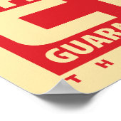 Karl Marx - Der Volkskube: OHP Poster (Ecke)