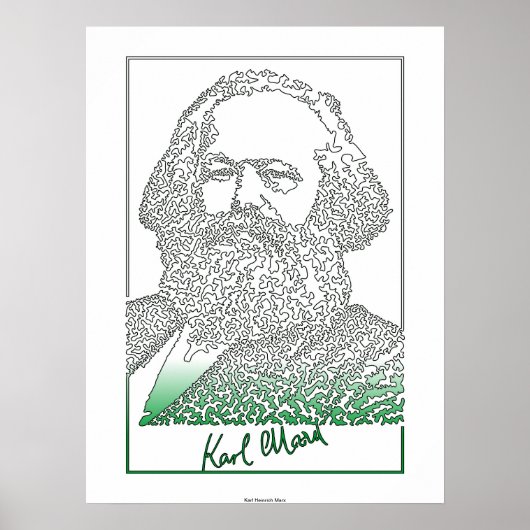 Karl Marx. Deutscher Philosoph und Ökonom [2003] Poster (Vorne)