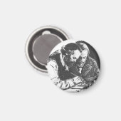 Karl Marx & Friedrich Engels Magnet (Vorderseite/Rückseite)