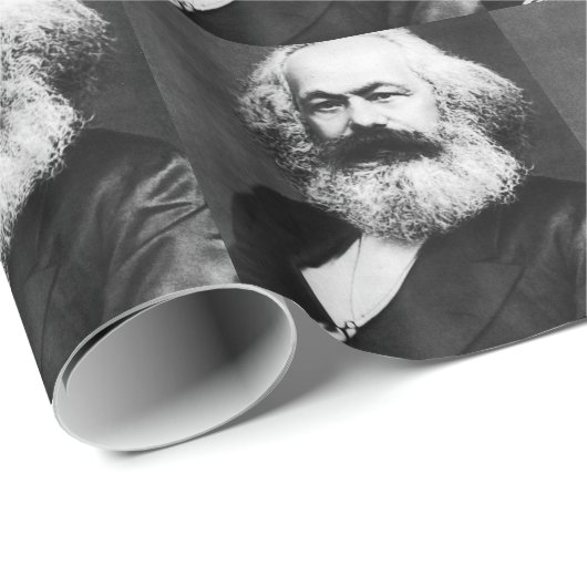 Karl Marx Geschenkpapier (Rolleneckpunkt)