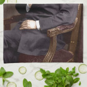 Karl Marx Geschirrtuch (Gefaltet)