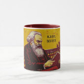 Karl Marx (Gründer des Marxismus) Geschenk Tasse (Zentrum)