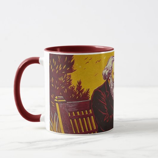 Karl Marx (Gründer des Marxismus) Geschenk Tasse (Links)