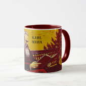 Karl Marx (Gründer des Marxismus) Geschenk Tasse (VorderseiteRechts)