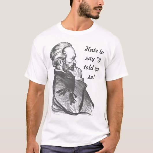 Karl Marx "ich erklärte Ya so." T - Shirt (Vorderseite)