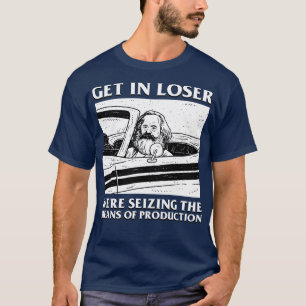 Karl Marx in Loser wurden die Mittel des T-Shirt
