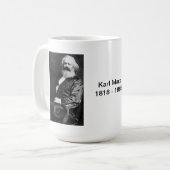 Karl Marx Kaffeetasse (Vorderseite Links)