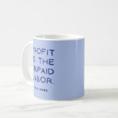 Karl Marx Kaffeetasse (Vorderseite Links)