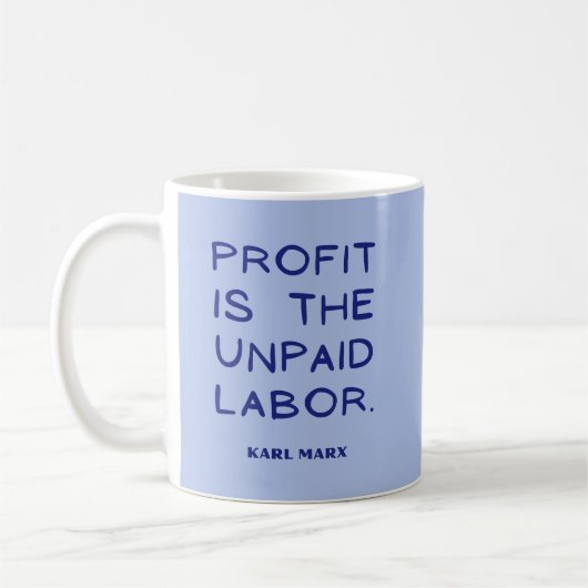 Karl Marx Kaffeetasse (Links)