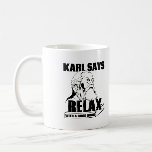 Karl Marx Kaffeetasse (Links)