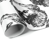 Karl Marx - Kommunismus Geschenkpapier (Rolleneckpunkt)