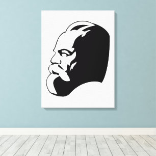 Karl Marx, Kommunismus, Sozialismus, Sowjetunion Leinwanddruck