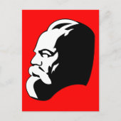 Karl Marx, Kommunismus, Sozialismus, Sowjetunion Postkarte (Vorderseite)