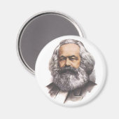 Karl Marx Magnet (Vorderseite/Rückseite)
