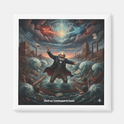 Karl Marx Magnet (Vorne)