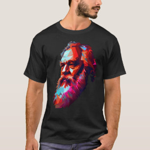 Karl Marx Marxismus Sozialismus Kommunismus Politi T-Shirt