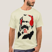 KARL MARX MIT HEADPHONEN T-Shirt (Vorderseite)