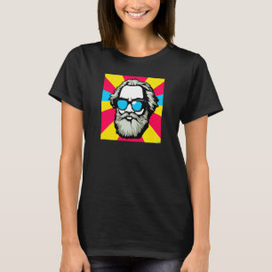 Karl Marx mit Sonnenbrille Pop T-Shirt