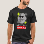 Karl Marx Motif nicht der Kapitalismus des Weihnac T-Shirt (Vorderseite)
