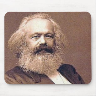 karl marx mousepad